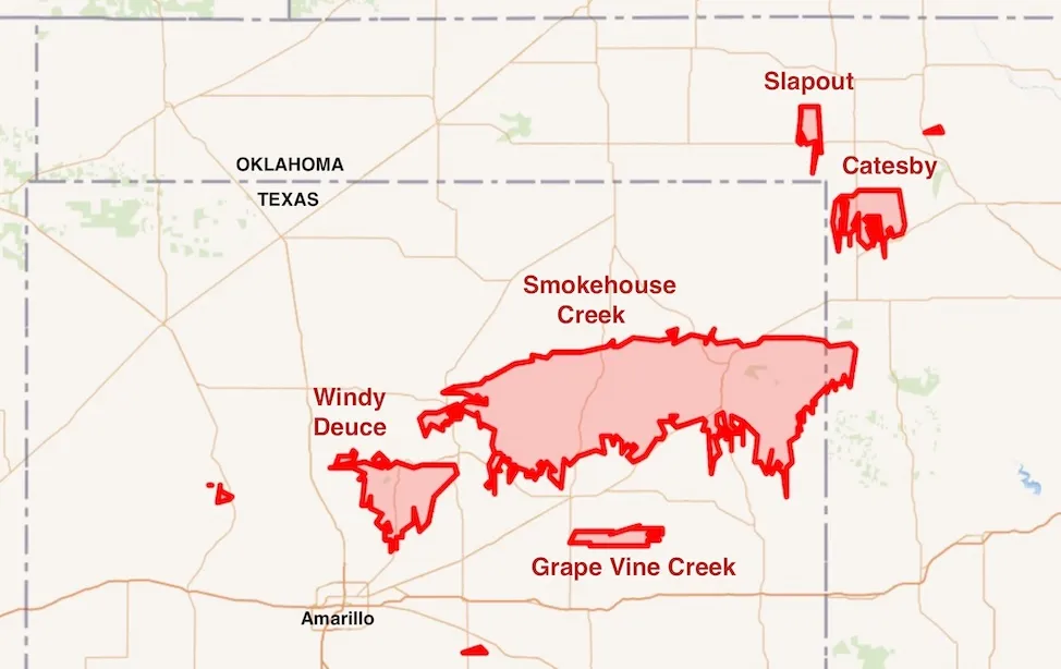 2024 wildfires in Panhandle