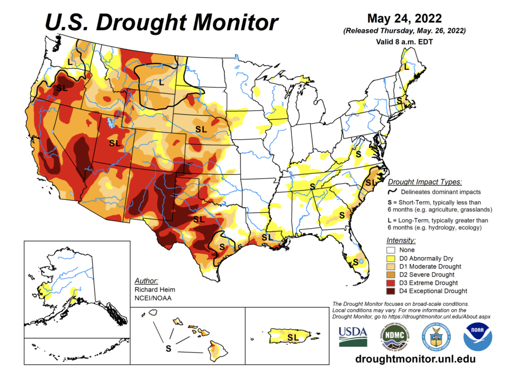 TCN | Grim 2022 drought outlook for Western US offers warnings for the ...