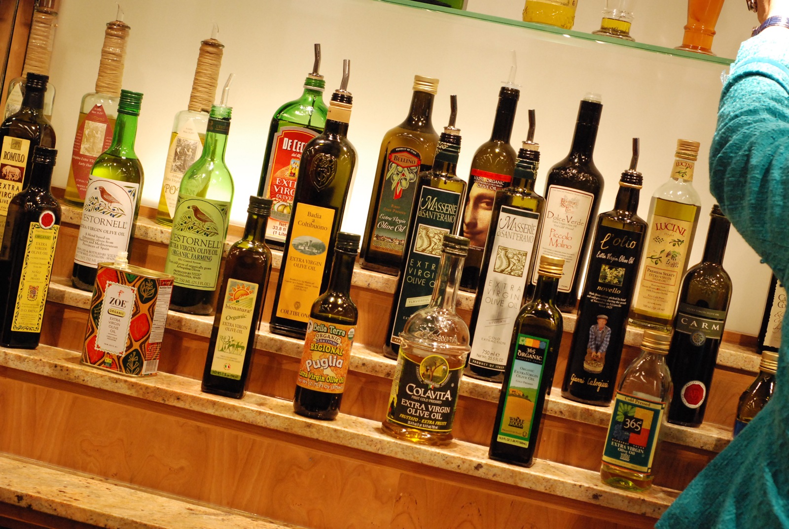 Olive oil bar